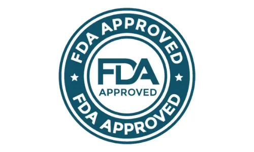 FDA Approved seal with FDA logo